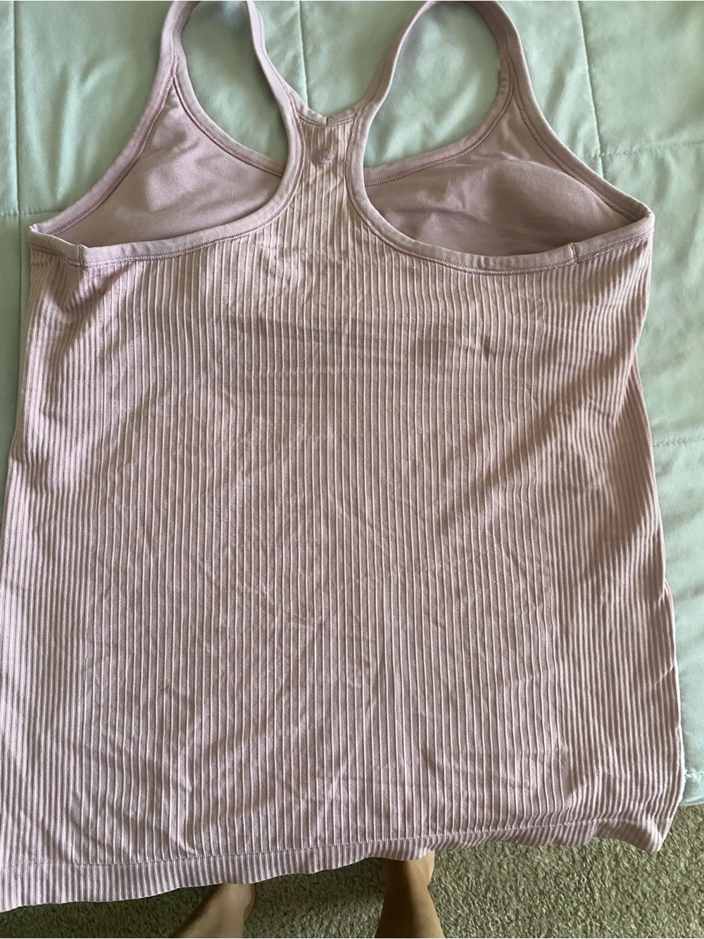 lululemon athletica Ribbed Racerback Tank - Light Pink